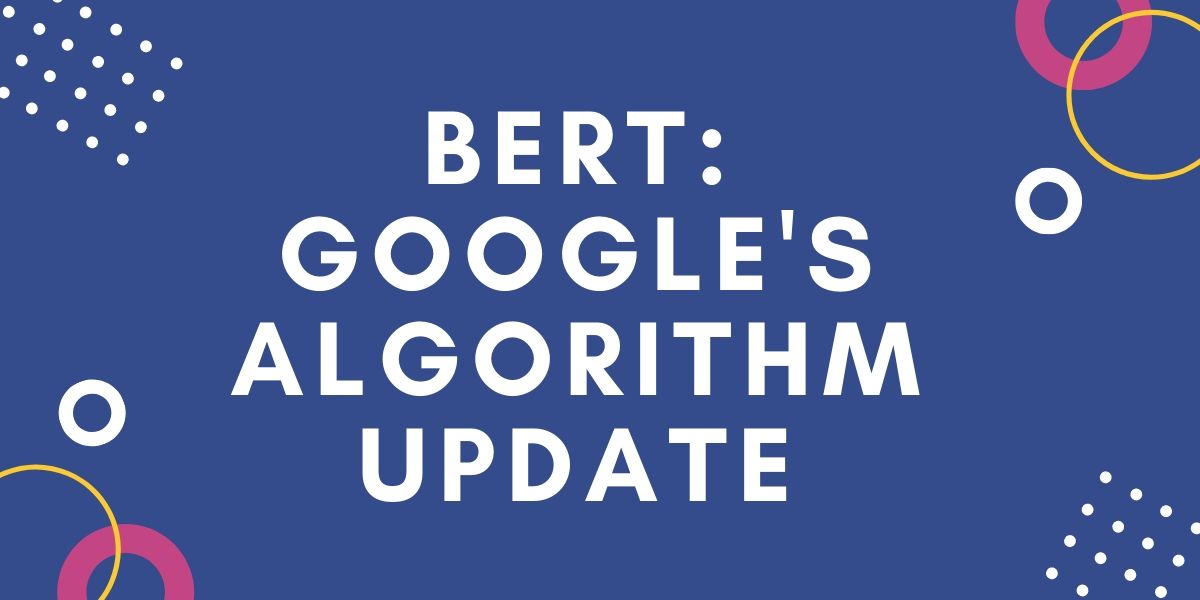BERT Google's algorithm update